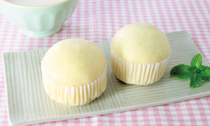 ヨーグルト入り蒸しパン