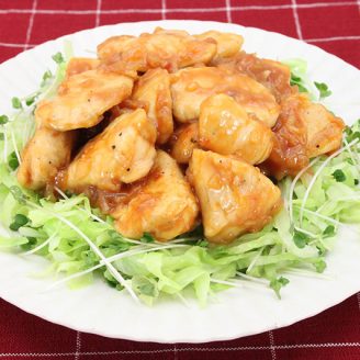 鶏ムネ肉のチリトマトソース