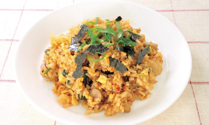 納豆キムチ炒飯