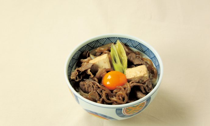 ごちそう牛すき丼