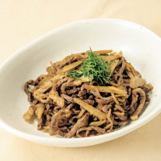 牛肉とごぼうのきんぴら