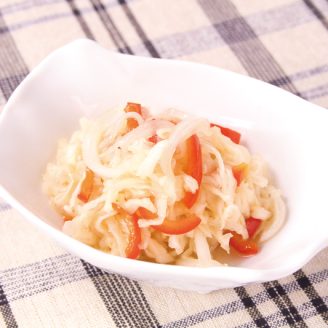 切干大根のはちみつレモン和え