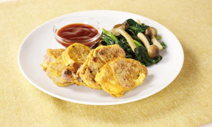 豚ヒレ肉の塩こうじピカタ