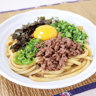 簡単汁なし！台湾風まぜうどん