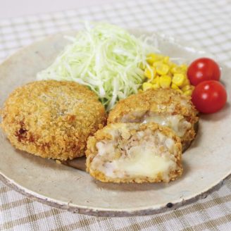 チーズ入り里芋コロッケ