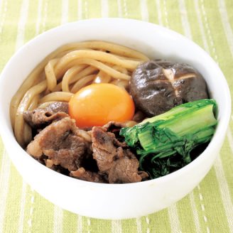 牛すきうどん
