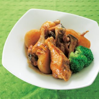 手羽元とかぶのケチャップ煮