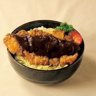 デミカツ丼