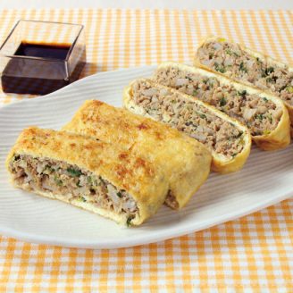 れんこん入り油あげ餃子