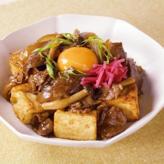 肉かけ厚揚げ