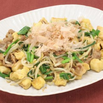 お麩のチャンプルー