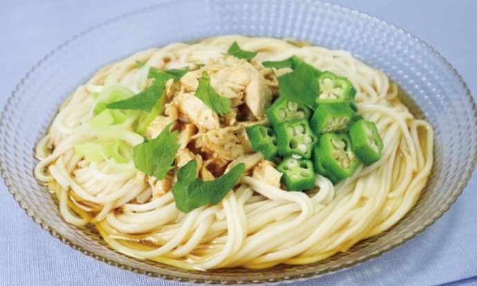 さっぱり！梅ささみそうめん