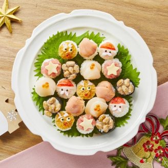 クリスマスのっけ寿司
