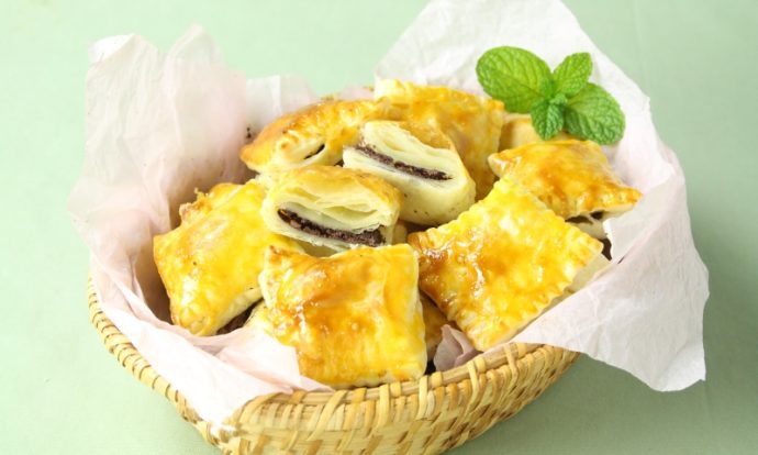 材料3つ！簡単チョコパイ