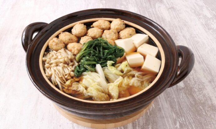 鶏だんごの寄せ鍋