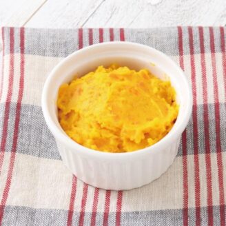 かぼちゃとにんじんのマッシュサラダ