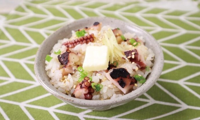 塩糀DEバタータコご飯