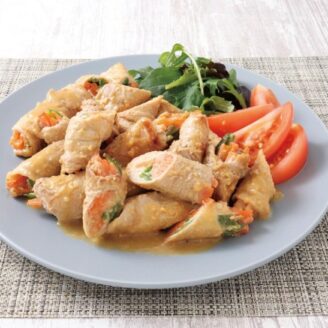 肉巻きのみそだれ焼き