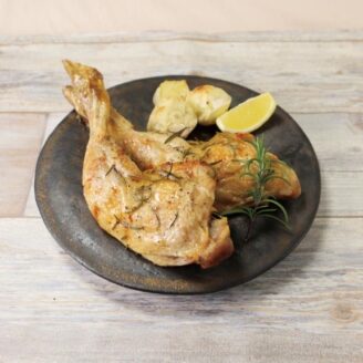 オリーブオイルでおいしいローストチキン