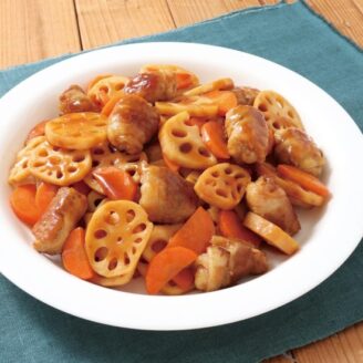 豚肉とれんこんの甘酢