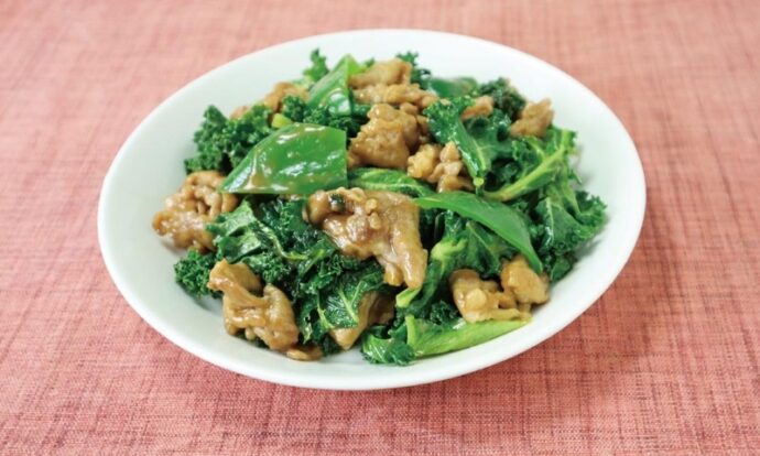 ケールの回鍋肉